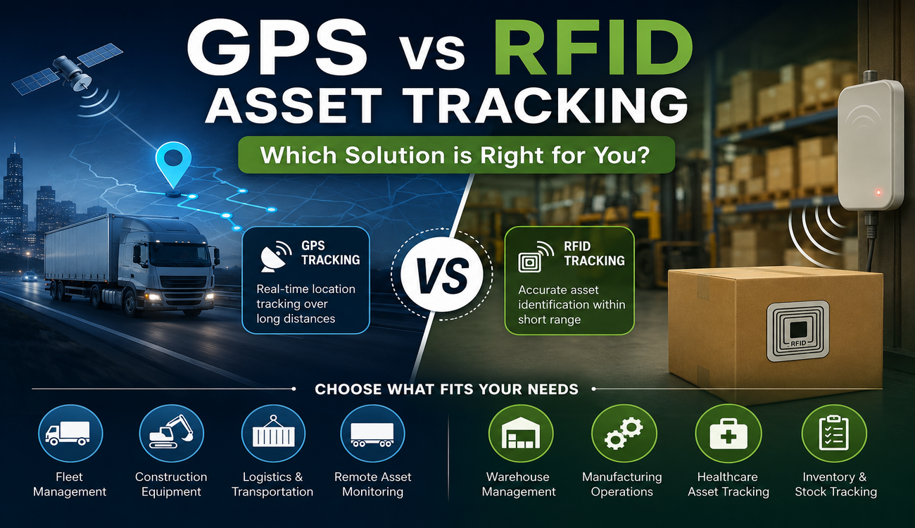 GPS vs RFID Asset Tracking : Which solution is right for you?