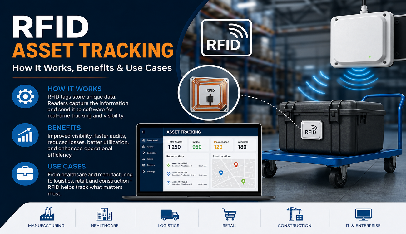 RFID Asset Tracking : How It Works, Benefits & Use Cases