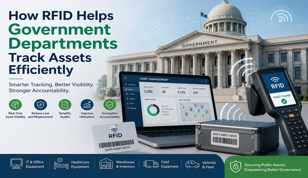 How RFID Helps Government Departments Track Assets Efficiently