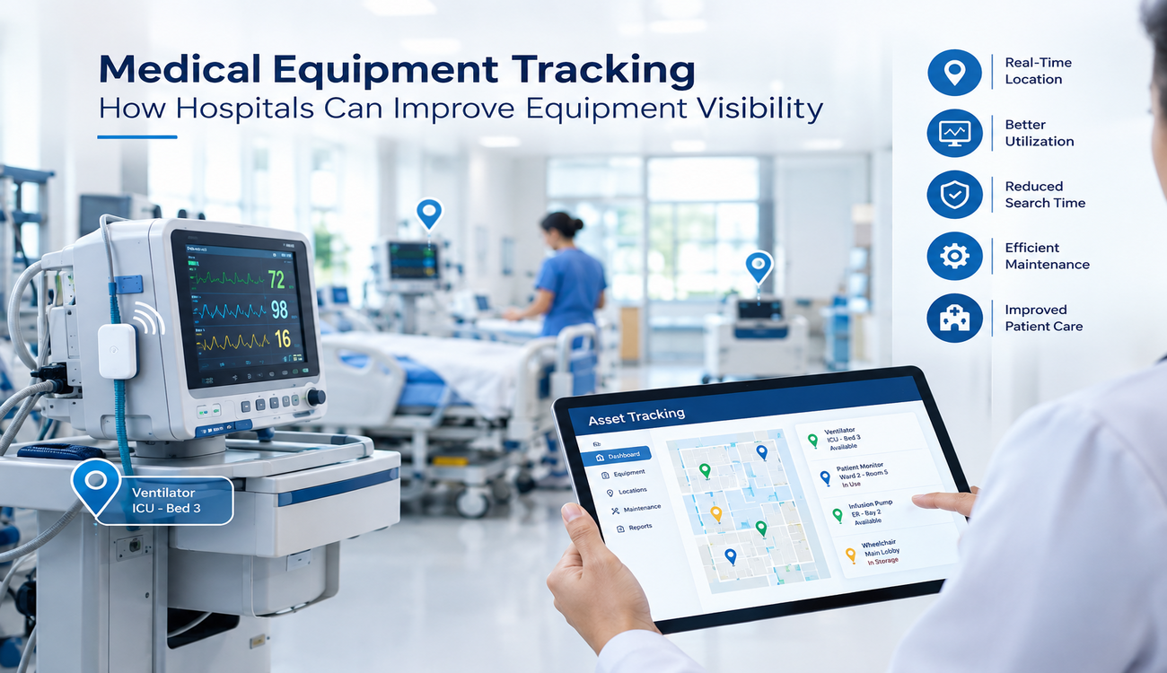 Medical Equipment Tracking : How Hospitals Can Improve Equipment Visibility
